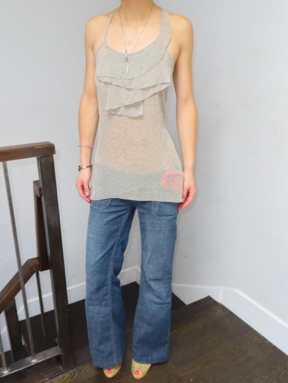 Women's Green Vests-tanks-cami